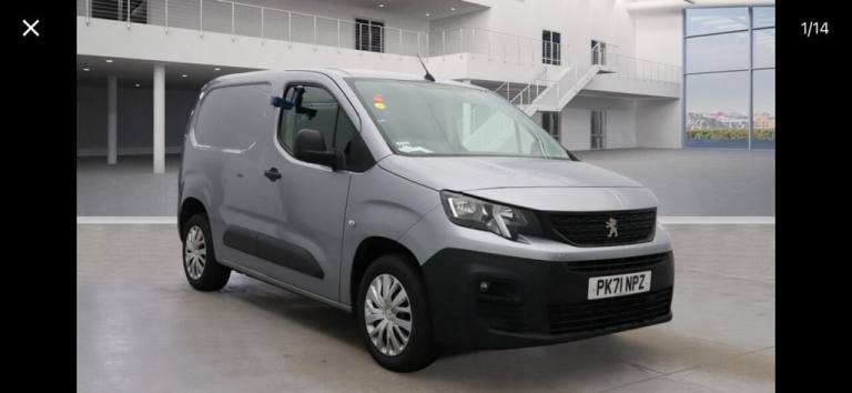 2021 Peugeot Partner 1000 1.5 BlueHDi 100 Professional Premium Van PANEL VAN DIESEL Manual