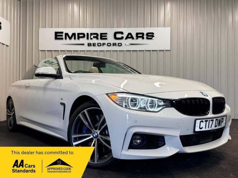 2017 BMW 4 Series 435d xDrive M Sport 2dr Auto [Professional Media] CONVERTIBLE DIESEL Automatic