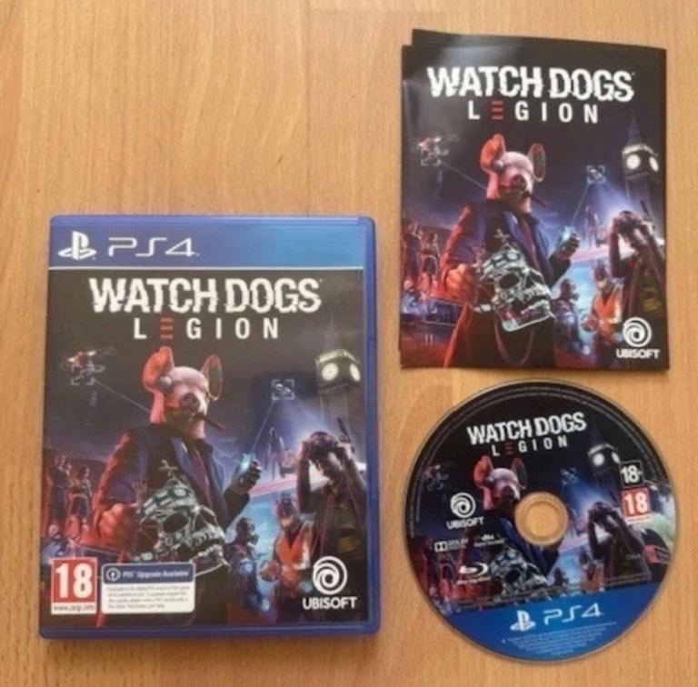 Watch Dogs Legion Game PS4 Playstation 4 - Excellent Condition