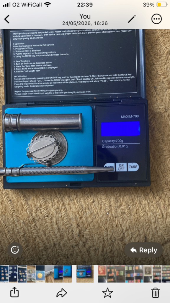88.4g of silver 