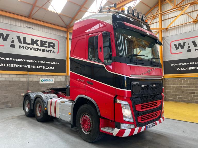 VOLVO FH 540 GLOBETROTTER *EURO 6* 6X4 TRACTOR UNIT – 2015 – KV15 VSZ