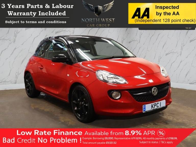 2018 Vauxhall ADAM 1.2i ecoFLEX ENERGISED Hatchback 3dr Petrol Manual Euro 6 (s/s) (70 ps)  NA Ha...