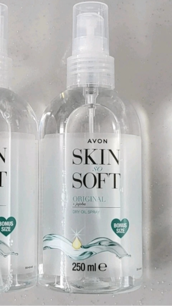 Avon Skin So Soft Original Dry Oil Spray 250ml ~ Mosquito Repellent 