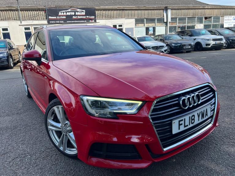 2018 Audi A3 2.0 TDI S Line 5dr HATCHBACK Diesel Manual