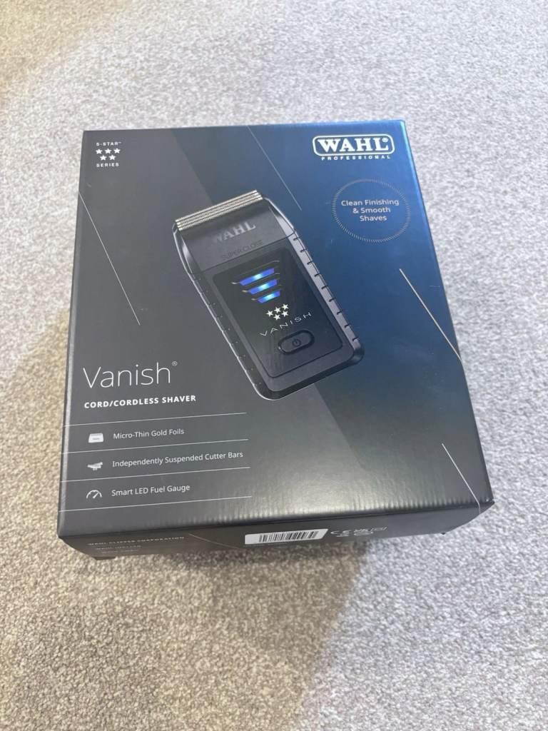 Whal Professional 5 Star Vanish Cord/cordless Shaver