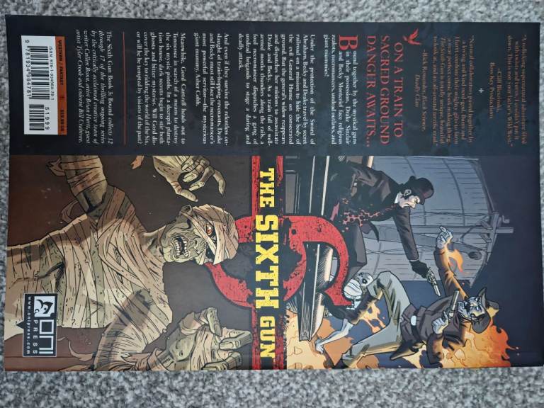 Graphic Novel - The Sixth Gun - Vols 1-5 and 7-8 