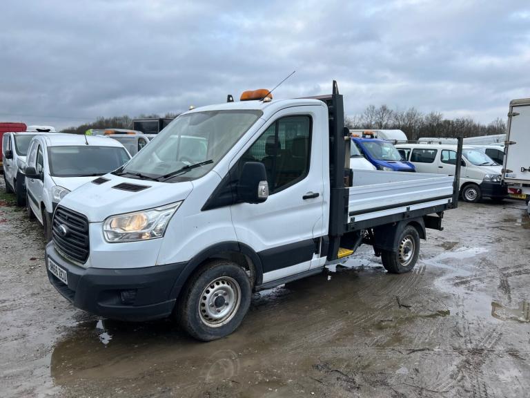 2016 Ford Transit 2.2 TDCi EURO 6 dropside pickup 16k miles NEEDS WORK CHASSIS CAB Diesel Manual
