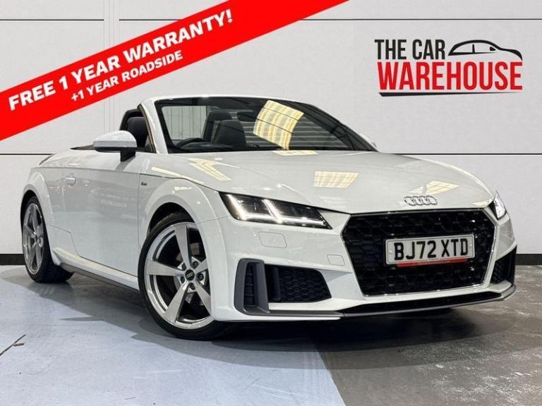 2022 Audi TT 40 TFSI S Line 2dr S Tronic Automatic Convertible Petrol Automatic