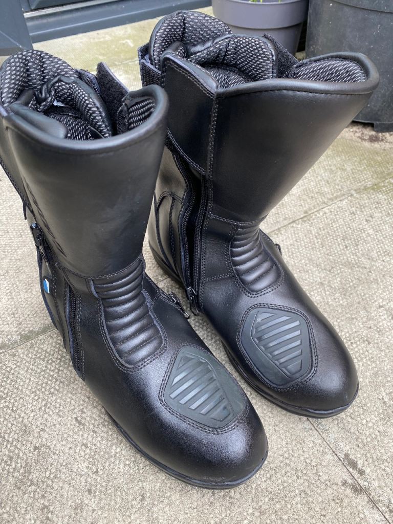 Spada Black Hurricane 2 Motorcycle Boots