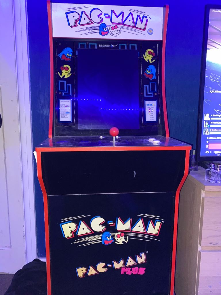 Pacman arcade1up machine