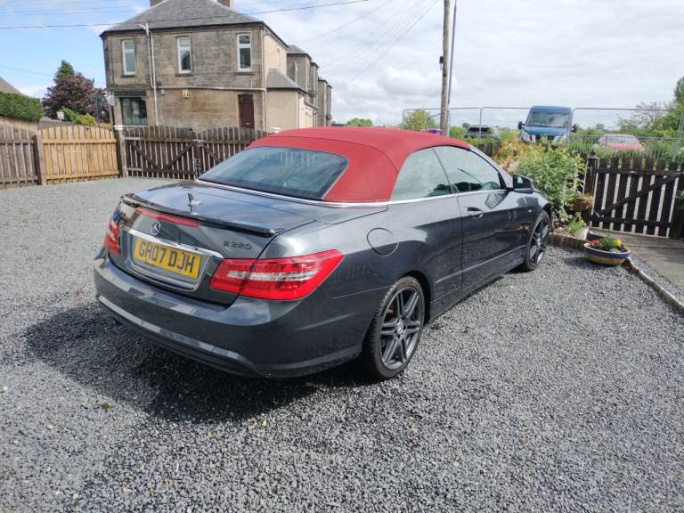 Mercedes-Benz, E CLASS, Convertible, 2012, Semi-Auto, 2143 (cc), 2 doors