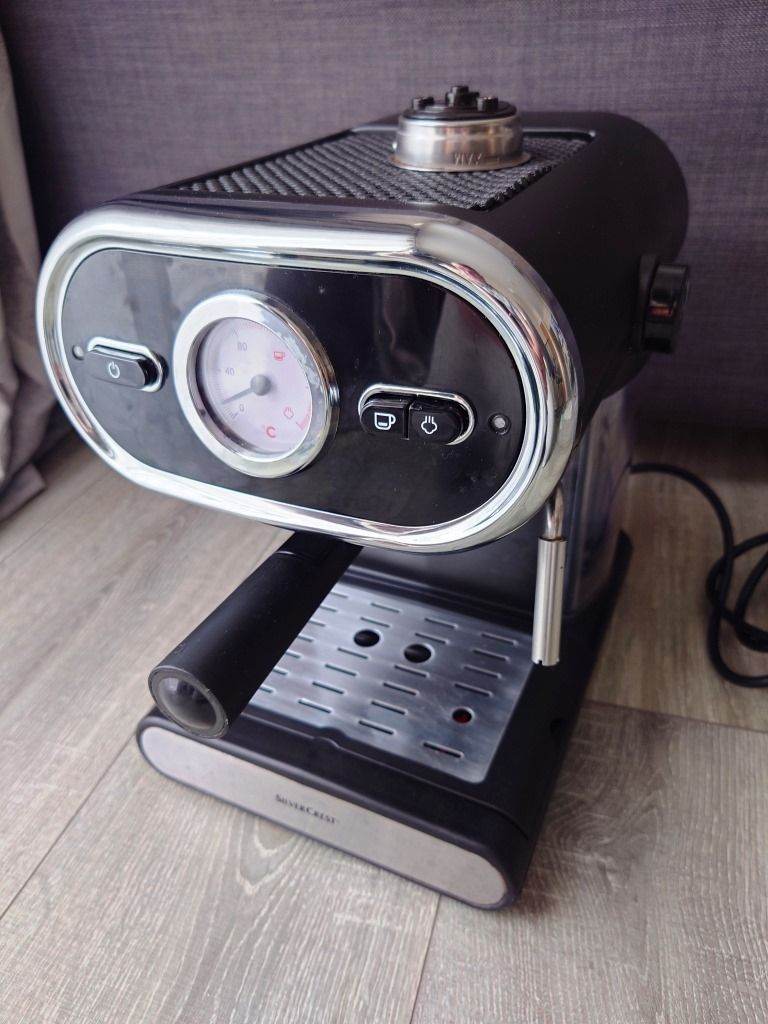 image for SilverCrest Espresso Machine SEM 1100 B3 – 1100W – Used/Good Condition