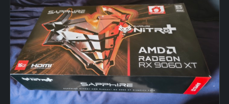 SAPPHIRE RX 9060XT NITRO 16gb