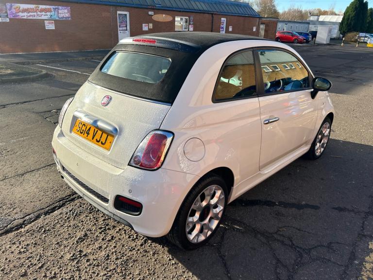 2014 Fiat 500 1.2 S 2dr CONVERTIBLE Petrol Manual