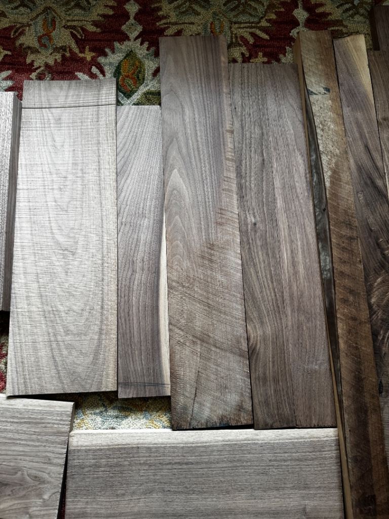Walnut timber