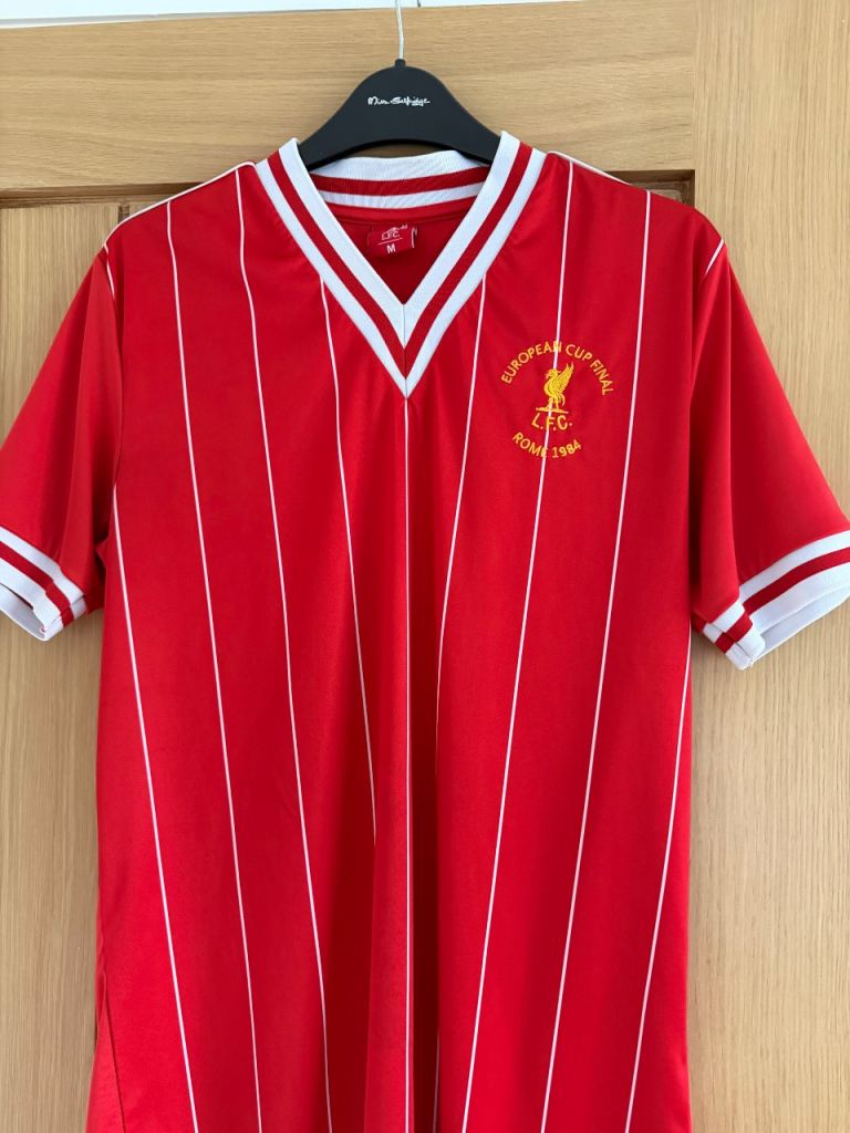 Liverpool European Cup Final 1984 Retro Football Shirt