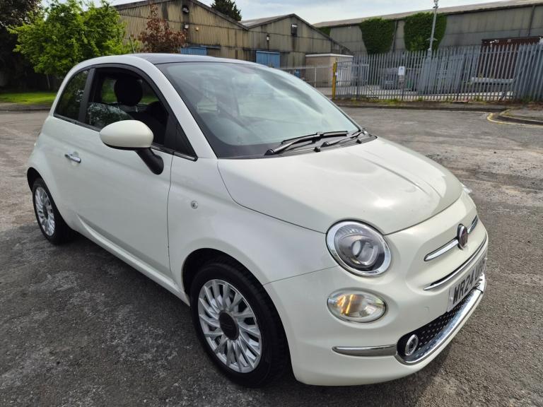 2024 24 FIAT 500 1.0 Mild Hybrid 3dr White Damaged Salvage