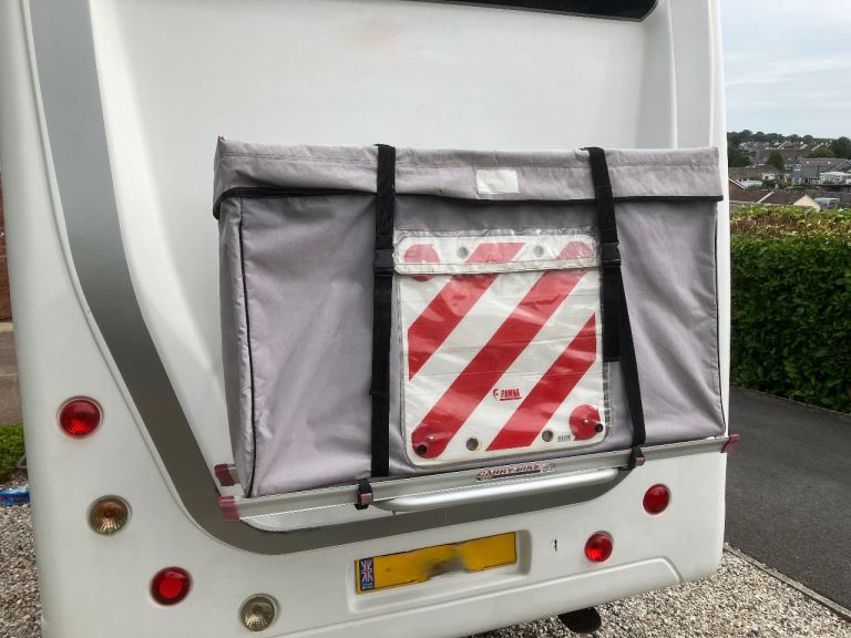 Fiamma Cargo Back, Bike Cover and Rear Warning Sign