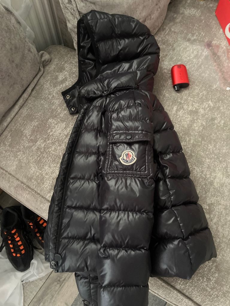 real moncler coat size 6 