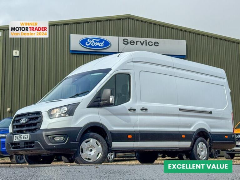 2025 Ford Transit L4H3 Jumbo 350 Trend P/V Ecoblue Panel Van Diesel Manual
