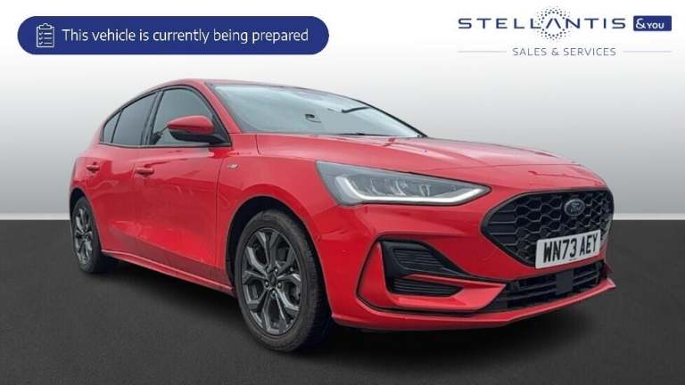 2023 Ford Focus 1.0T EcoBoost ST-Line Hatchback 5dr Petrol Manual Euro 6 (s/s) (125 ps) Hatchback...