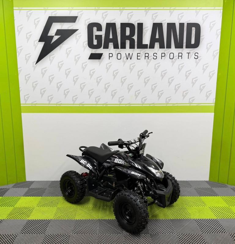 EBOX ACDC 800w Kids Electric Quad Bike - Black, Brand new 2025 model