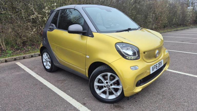 2016 smart fortwo 1.0 Passion Cabriolet Twinamic Euro 6 (s/s) 2dr CONVERTIBLE Petrol Automatic