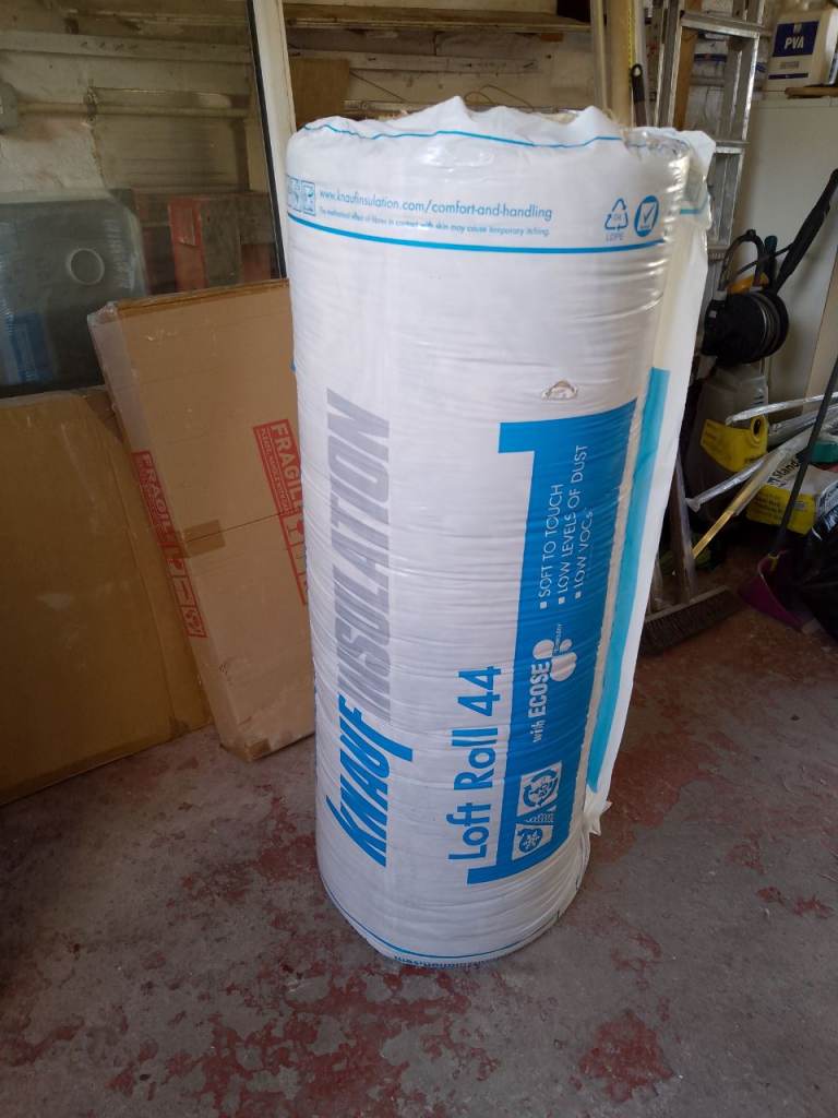 Knauf Loft Roll 44 Insulation | 10 rolls available