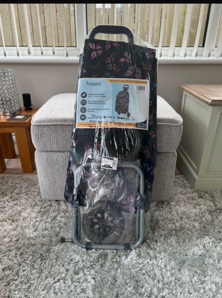 image for Hoppa Lightweight Shopping Trolley 