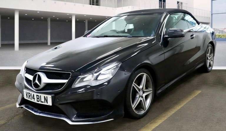 2014 Mercedes-Benz E Class E350 CDI BlueTEC AMG Sport 2dr 7G-Tronic CONVERTIBLE DIESEL Automatic