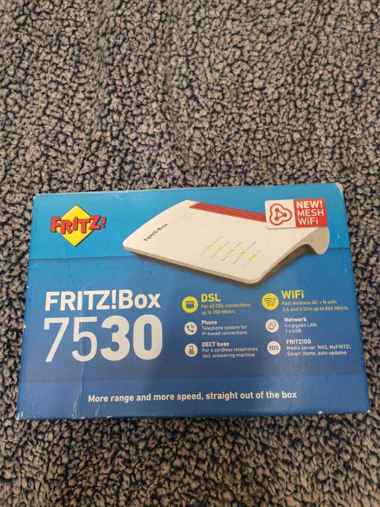 FRITZ!Box Fast WiFi Router 