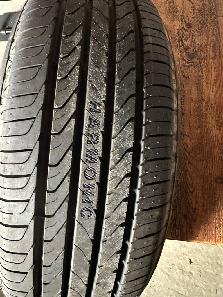 Wheel rim and tyre 
