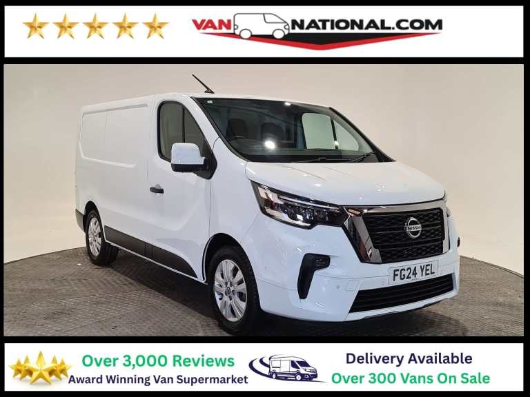 2024 Nissan Primastar 2.0 DCI 30 TEKNA PANEL VAN L1 H1 110 BHP SWB Panel Van Diesel Manual