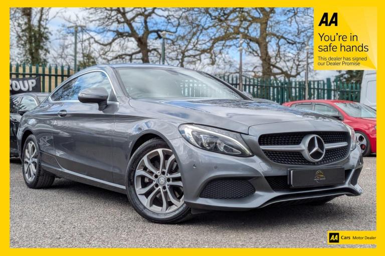 2016 Mercedes-Benz C Class 2.0 C200 Sport 7G-Tronic+ Euro 6 (s/s) 2dr COUPE Petrol Automatic