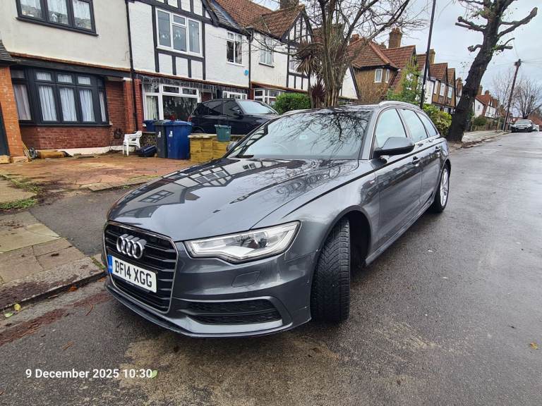 2014 Audi A6 Avant 2.0 TDI S line Auto – Daytona Grey – Winter Tyres, Long MOT, Great Spec