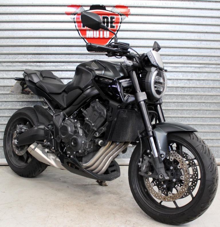 2023 23 HONDA CB 650 R RA-P CB650R ABS NEO BLACK EDITION TRADE SALE 1914 MILES 