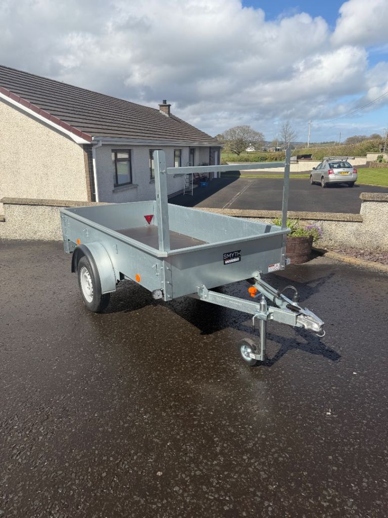 Car Trailer (Broniss) - 8FT x 4FT - 1 Years Warranty