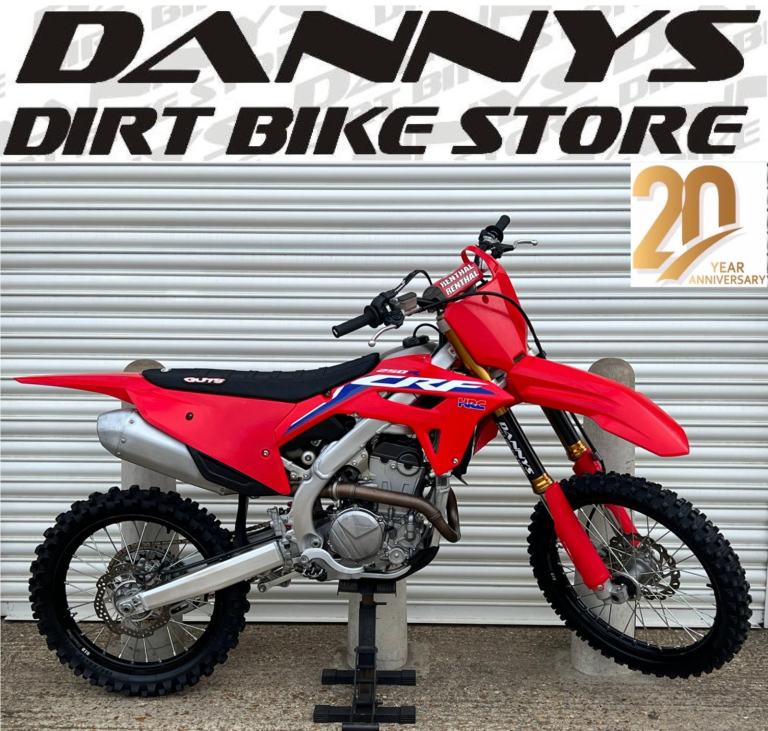 DANNYS DIRT BIKES LOW HOUR HONDA CRF 250 2024 CRF250 E-START IDEAL STARTER BIKE