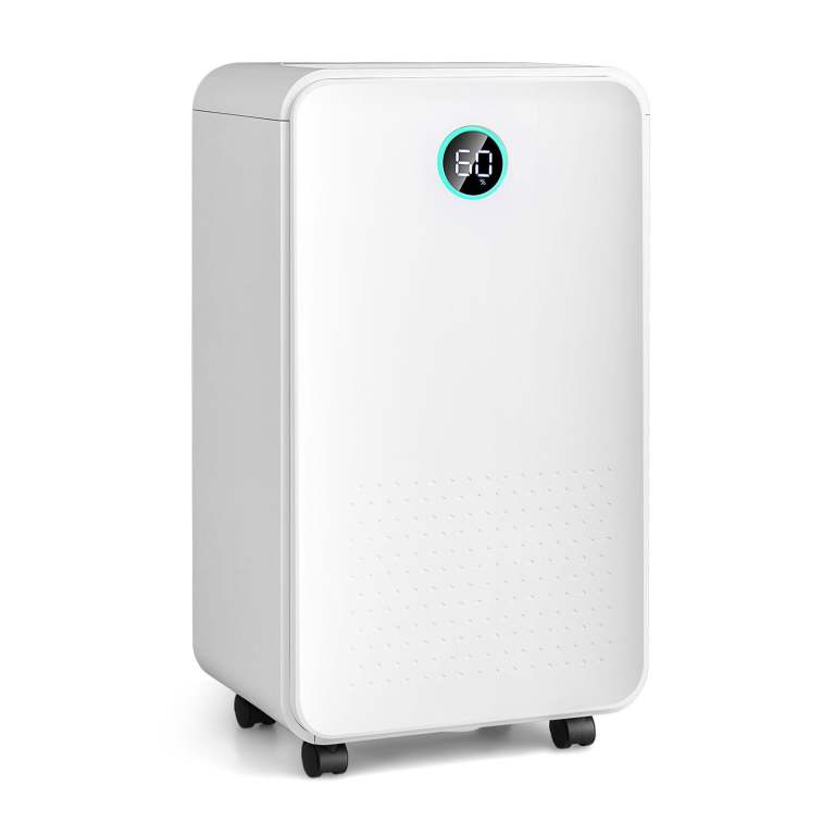 White Portable 12L Dehumidifier 3 Modes 24H Timer Digital Air Flow House Home BRAND NEW BOXED