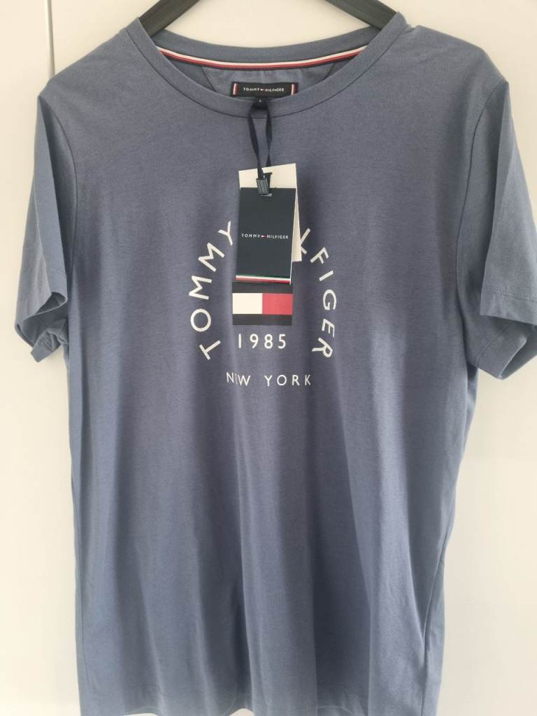 Tommy Hilfiger 1985 New York T-Shirt - Blue, New with Tags