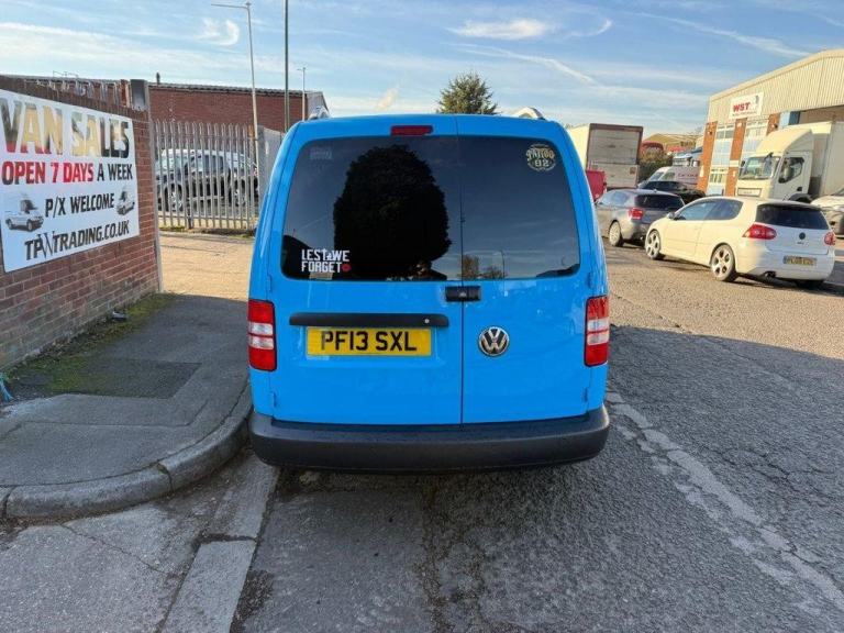 2013 13 VOLKSWAGEN CADDY 1.6 TDI C20 STARTLINE PANEL VAN 4DR DIESEL MANUAL L1 H1
