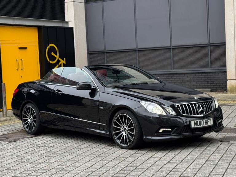 2010 Mercedes-Benz E Class E350 3.0 V6 CDI BlueEFFICIENCY AMG Sport 2dr Tip Auto Convertibile  CO...