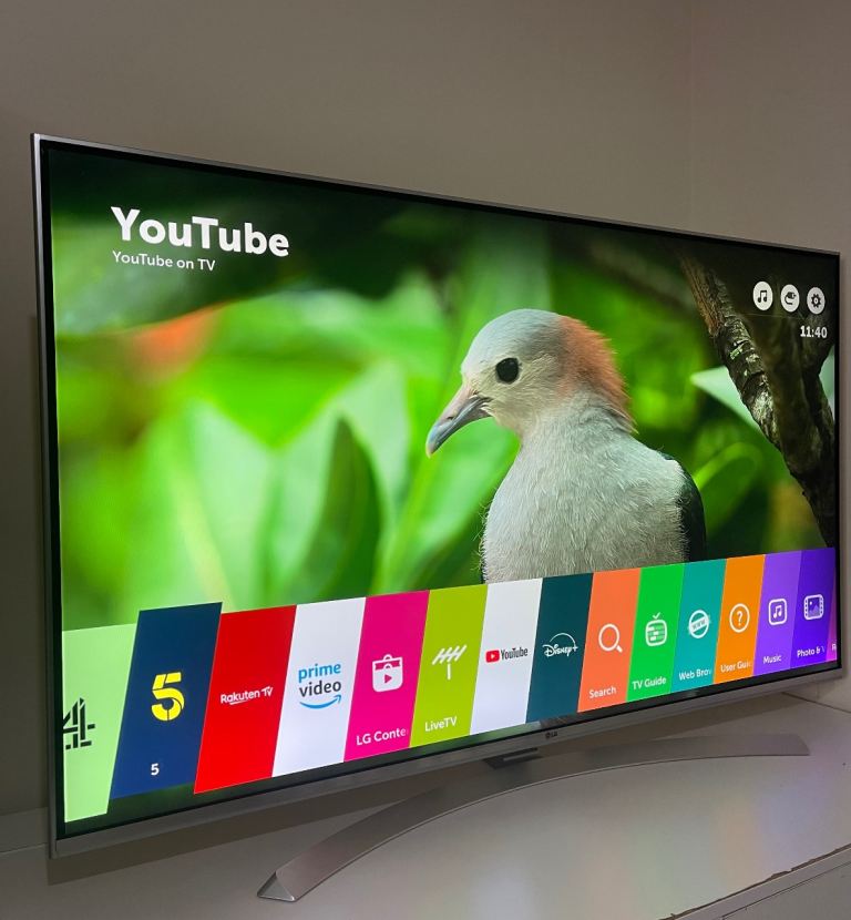 (Sold) 55 Inch LG Super 4K Ultra HD HDR Smart 3D LED TV in Good Condition