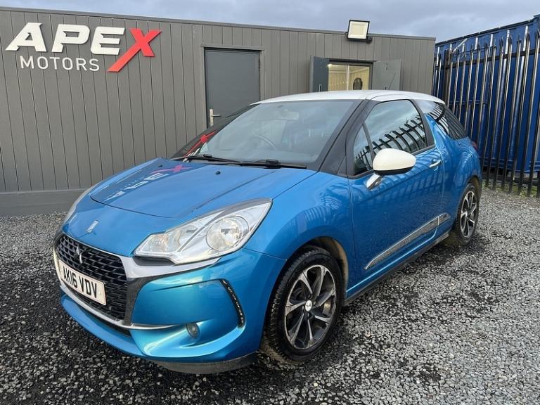 2016 DS Automobiles DS 3 1.6 BlueHDi Elegance Hatchback 3dr Diesel Manual Euro 6 (s/s) (100 ps) H...