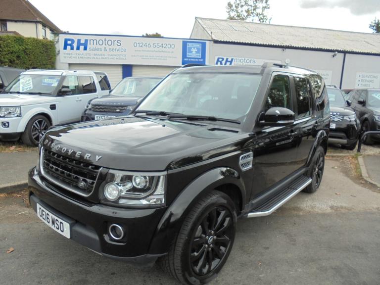 2016 Land Rover Discovery 3.0 SDV6 HSE Luxury 5dr Auto Ulex 2016 16 reg Black 7 Seater  ESTATE Di...