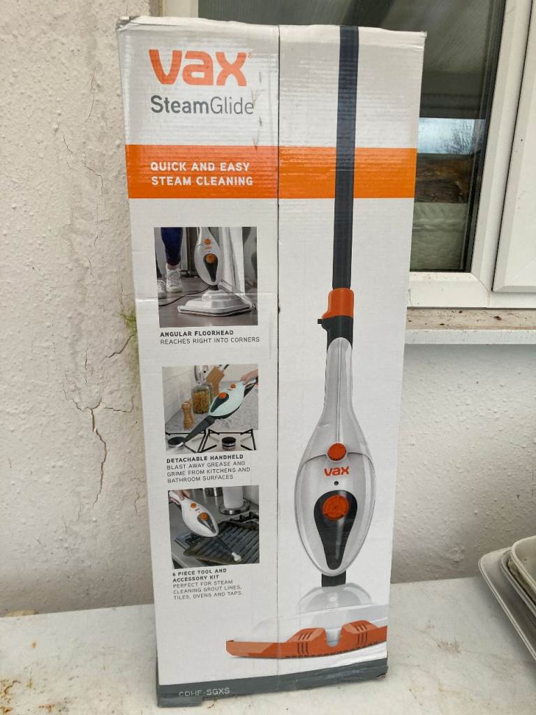 VAX CDHF-SGXS STEAM GLIDE STEAM CLEANER BRAND NEW SEALED ORIGINAL PACKAGING