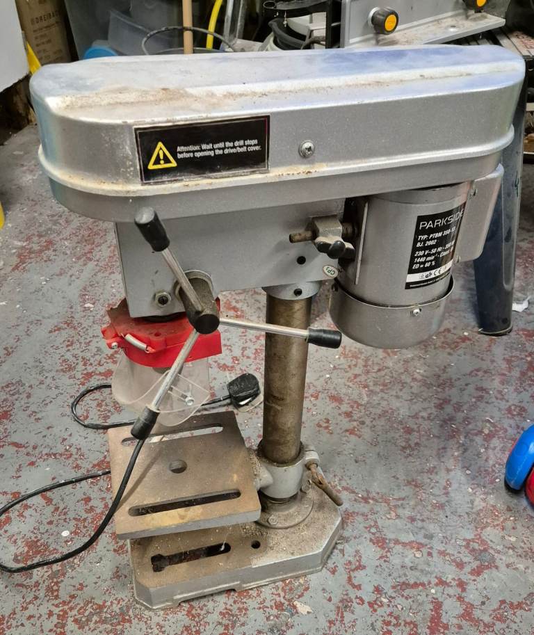 Parkside Bench Drill / Pillar Drill 500W – Model PTBM 500 B2 – Working