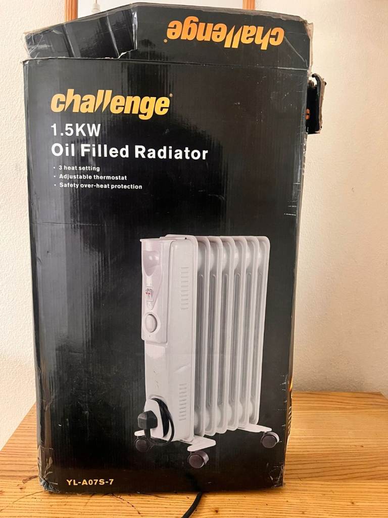 Radiator, oil filled 