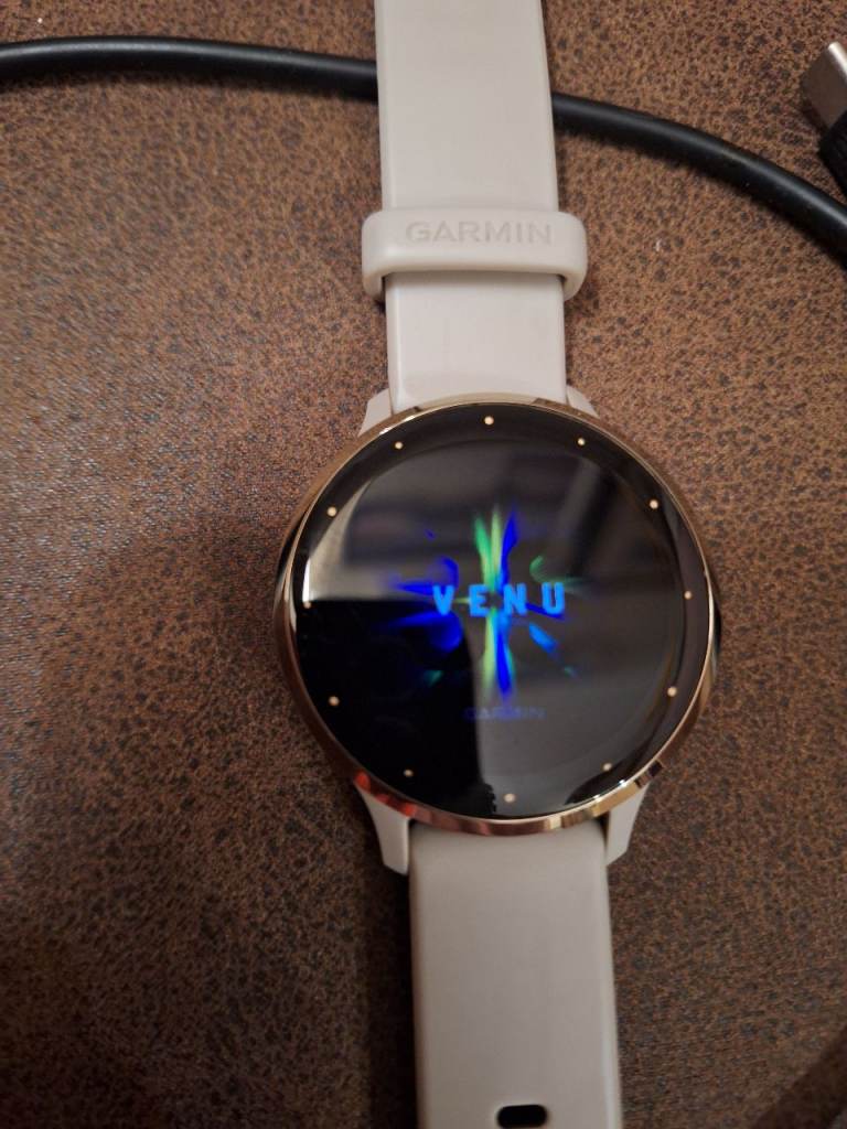 Garmin Venu 3S GPS Soft Grey / French Gold SmartWatch VGC