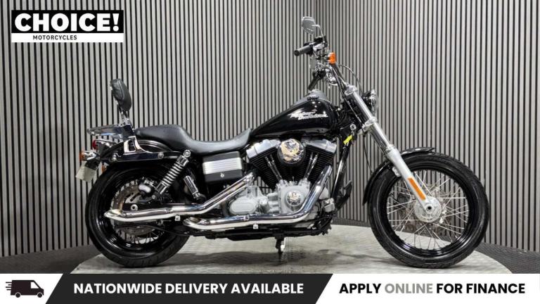 Harley-Davidson Street BOB FXDB 2009 ONLY 11K EXTRAS FITTED LONG MOT 1584